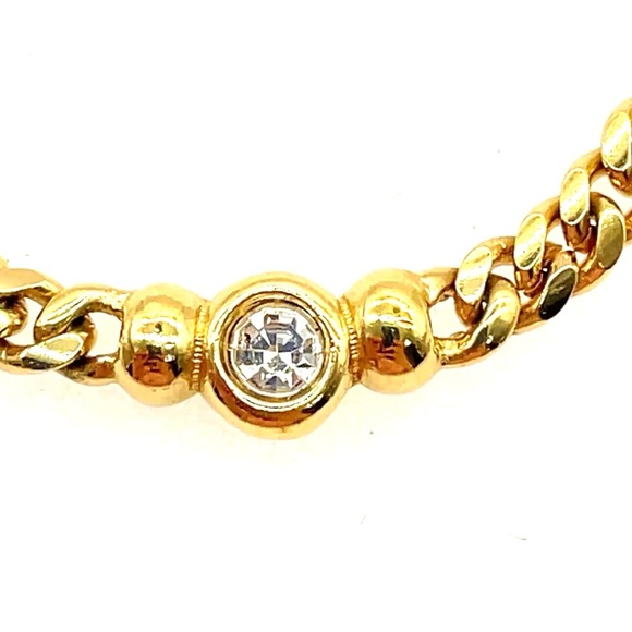 Dior Jewelry - Christian Dior 1P Gold plated necklace - 16”